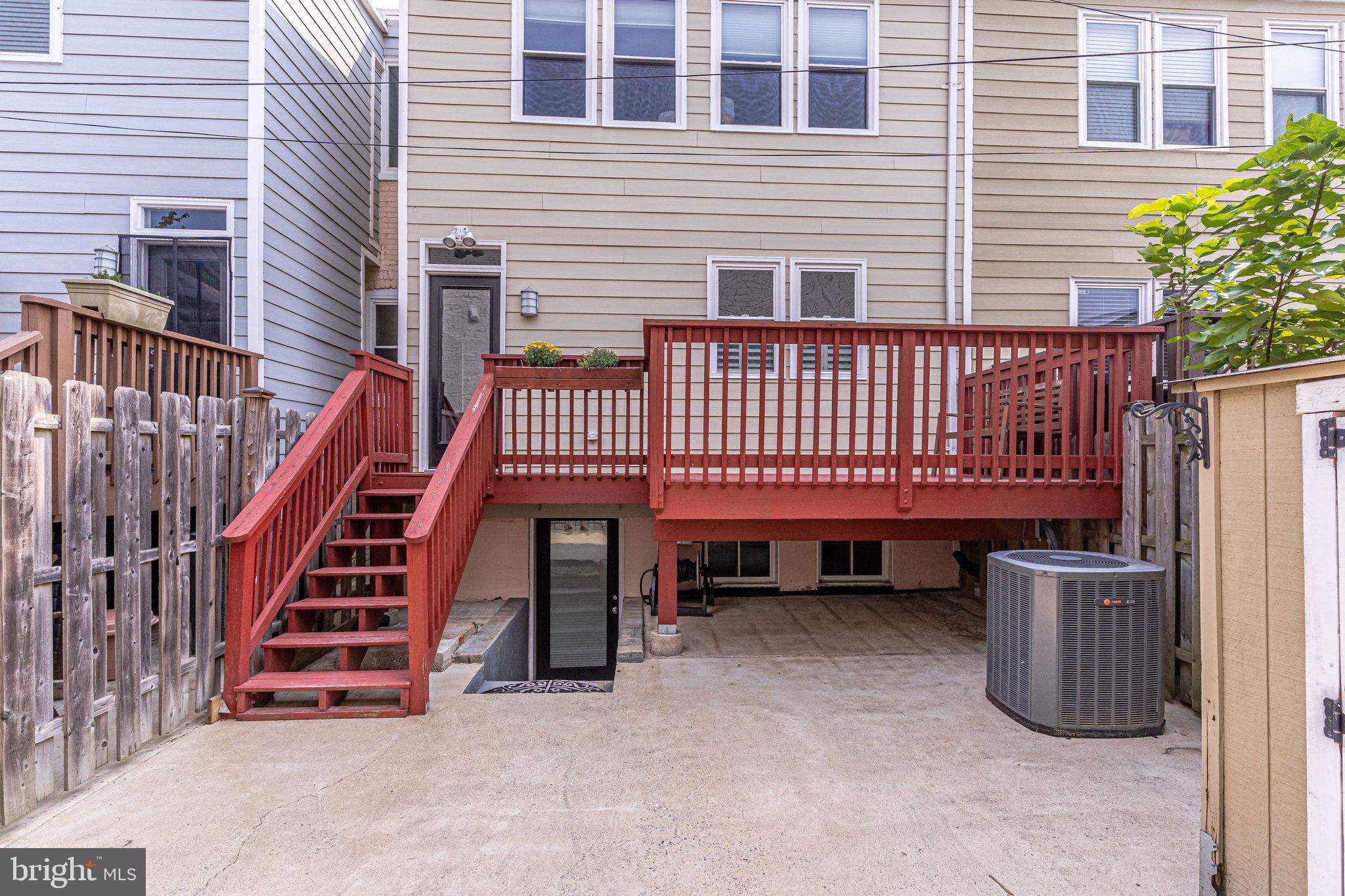 1026 7th Street Northeast Washington, DC 20002 - Photo 61 of 70 Large deck off main level w/ off-street parking