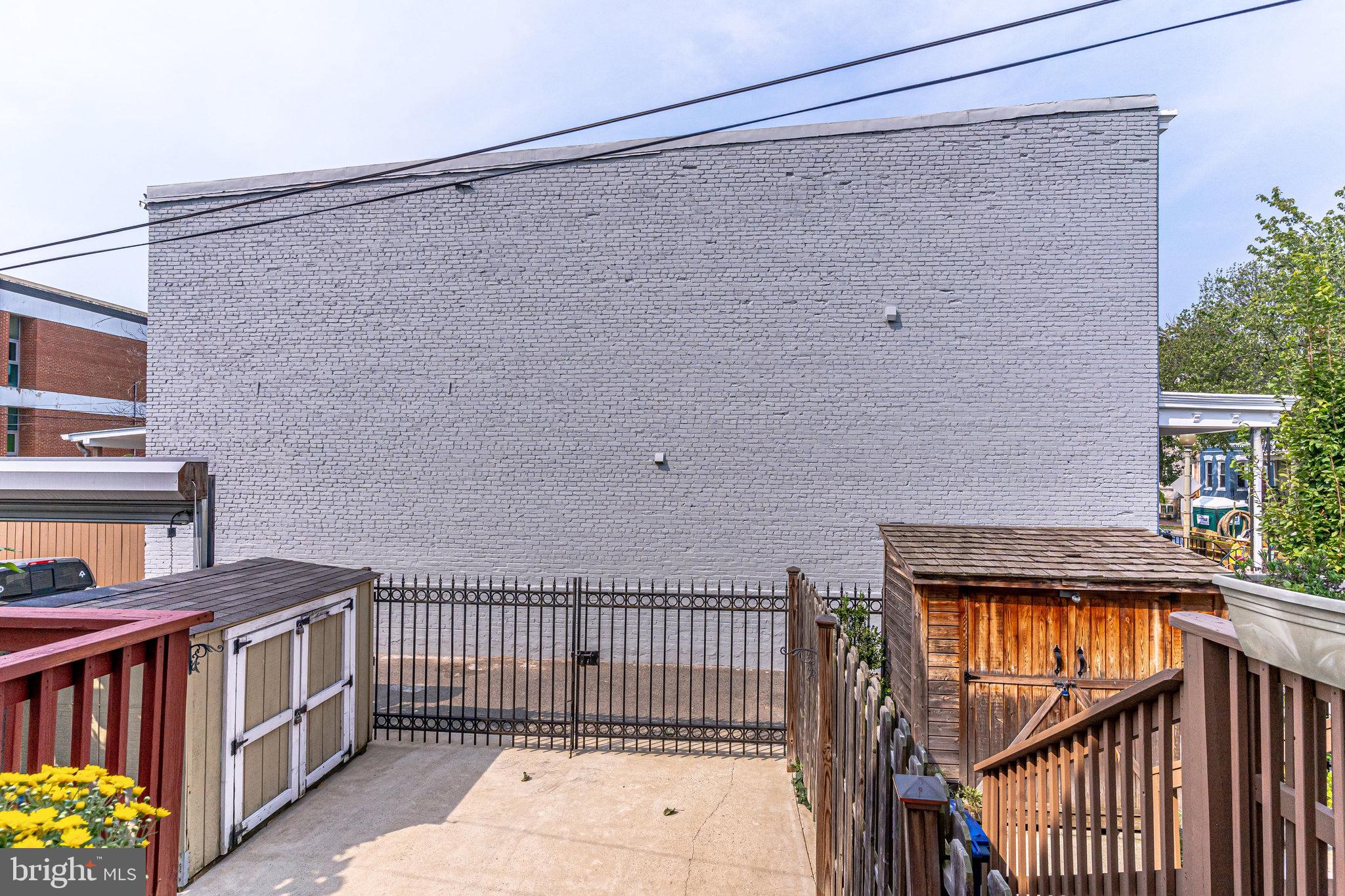 1026 7th Street Northeast Washington, DC 20002 - Photo 63 of 70 Off-street gated parking