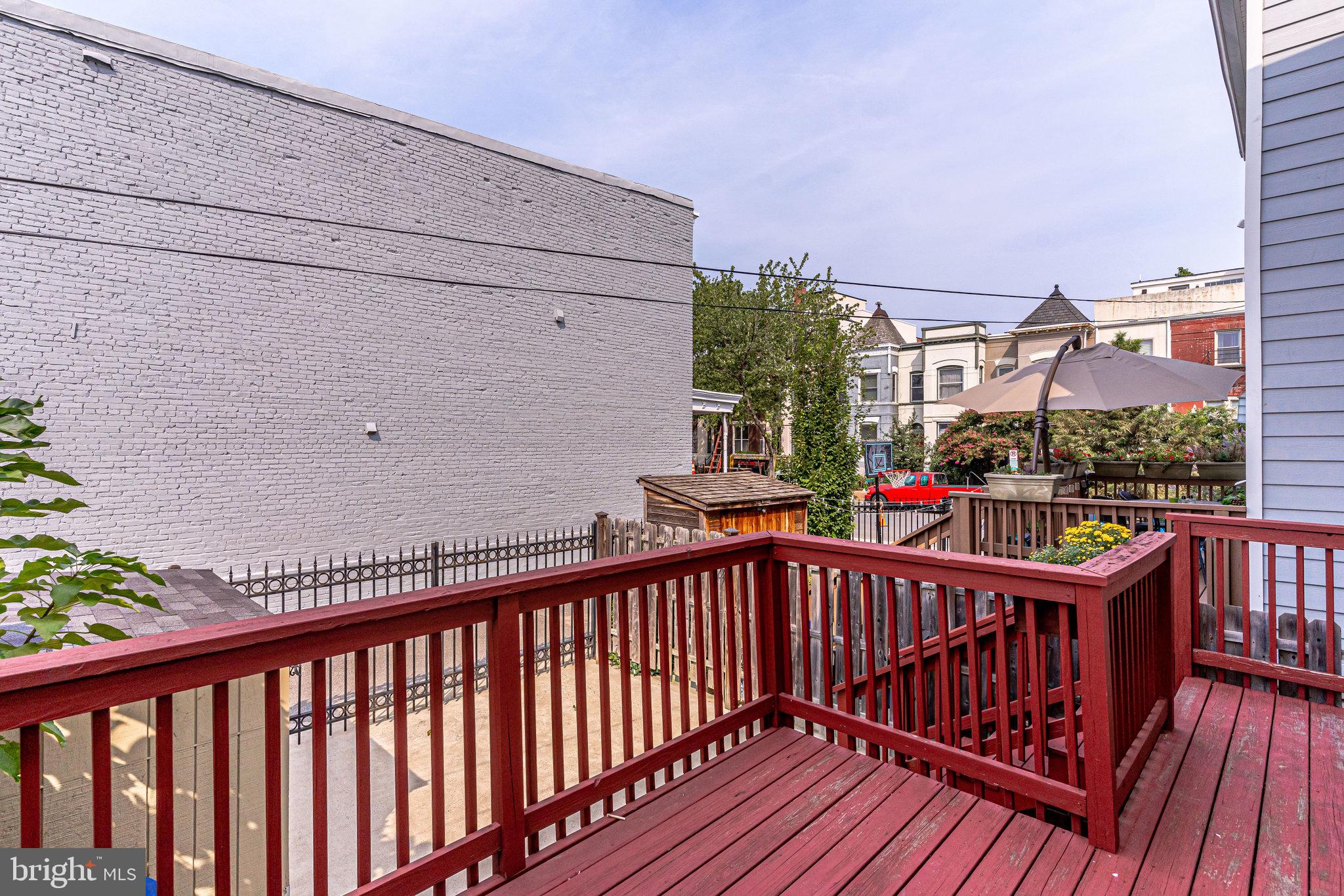 1026 7th Street Northeast Washington, DC 20002 - Photo 65 of 70 Large deck off main level