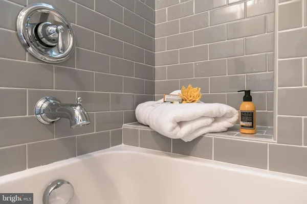 a close view of sink