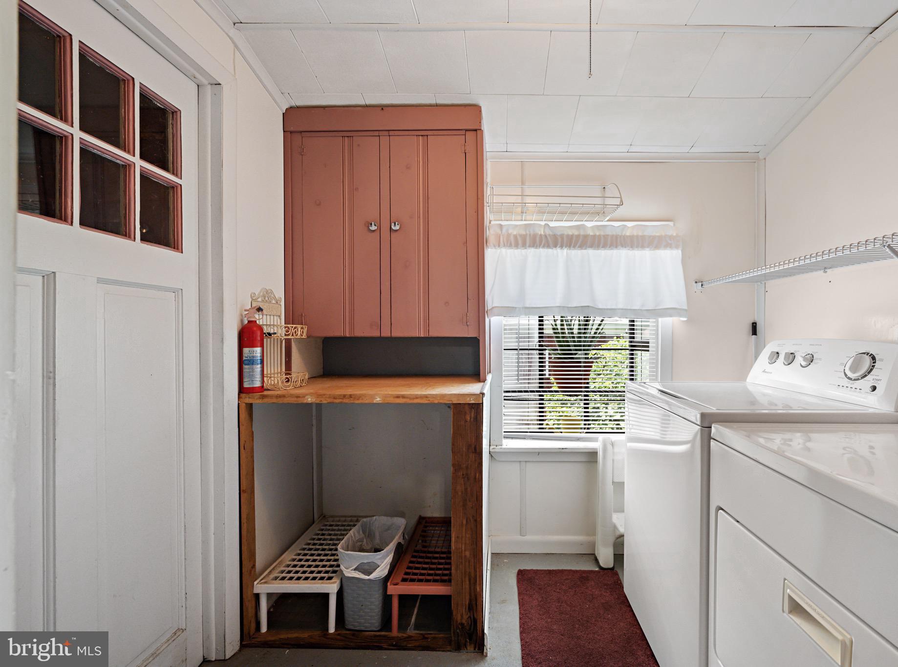 302 Tyler Avenue Carneys Point, NJ 08069 - Photo 15 of 27 a utility room with closet dryer and washer