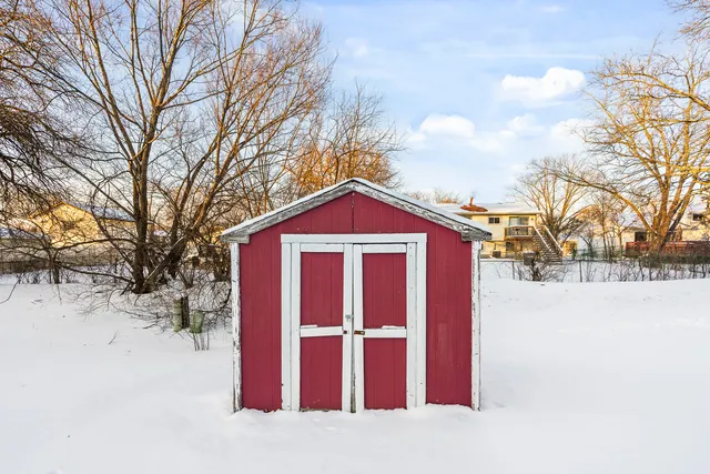 a view of covered with snow