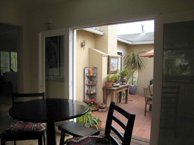 3047 Serena Road Santa Barbara, CA 93105 - Photo 18 of 21 Patio View from Kitchen