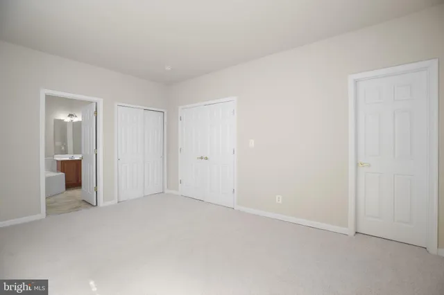 a view of empty room