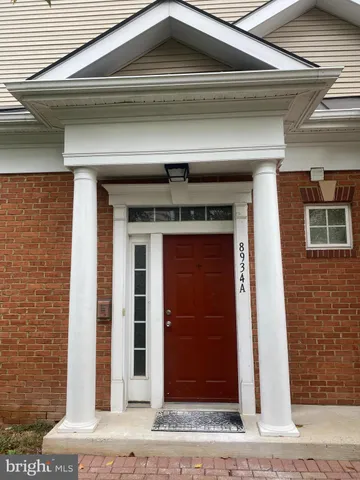 a view of front door of a house
