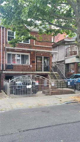 front view of a house with a porch