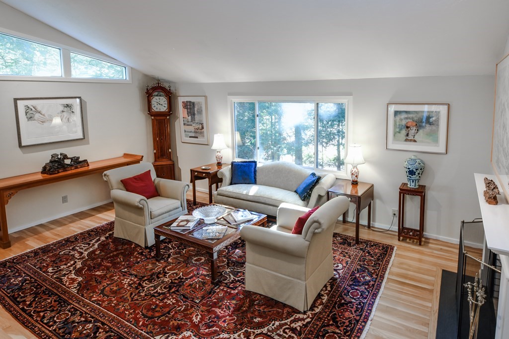 50 Old Orchard Road Sherborn, MA 01770 - Photo 7 of 26 a living room with furniture a rug and a window