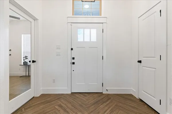 a view of room with window