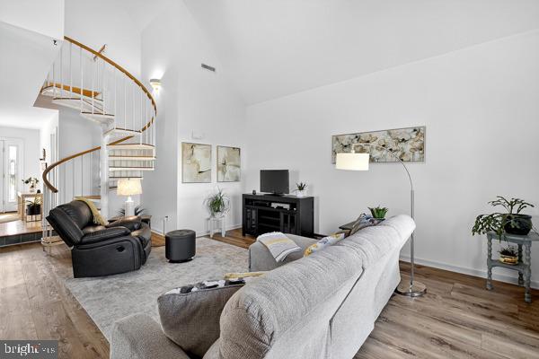 419 Williamsville Road Houston, DE 19954 - Photo 39 of 65 a living room with furniture and a flat screen tv