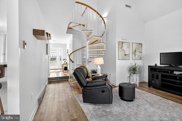 419 Williamsville Road Houston, DE 19954 - Photo 40 of 65 a living room with furniture a flat screen tv and entryway