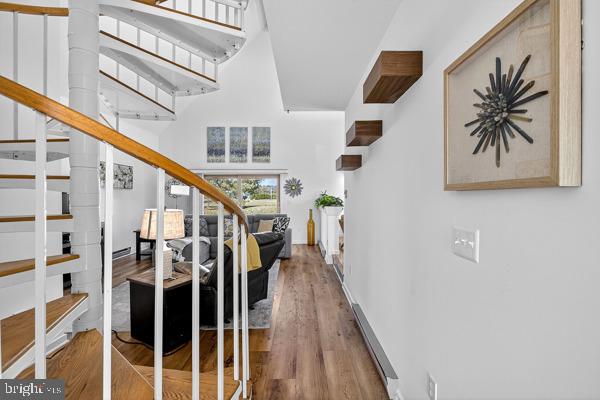 419 Williamsville Road Houston, DE 19954 - Photo 41 of 65 a view of entryway with wooden floor and stairs