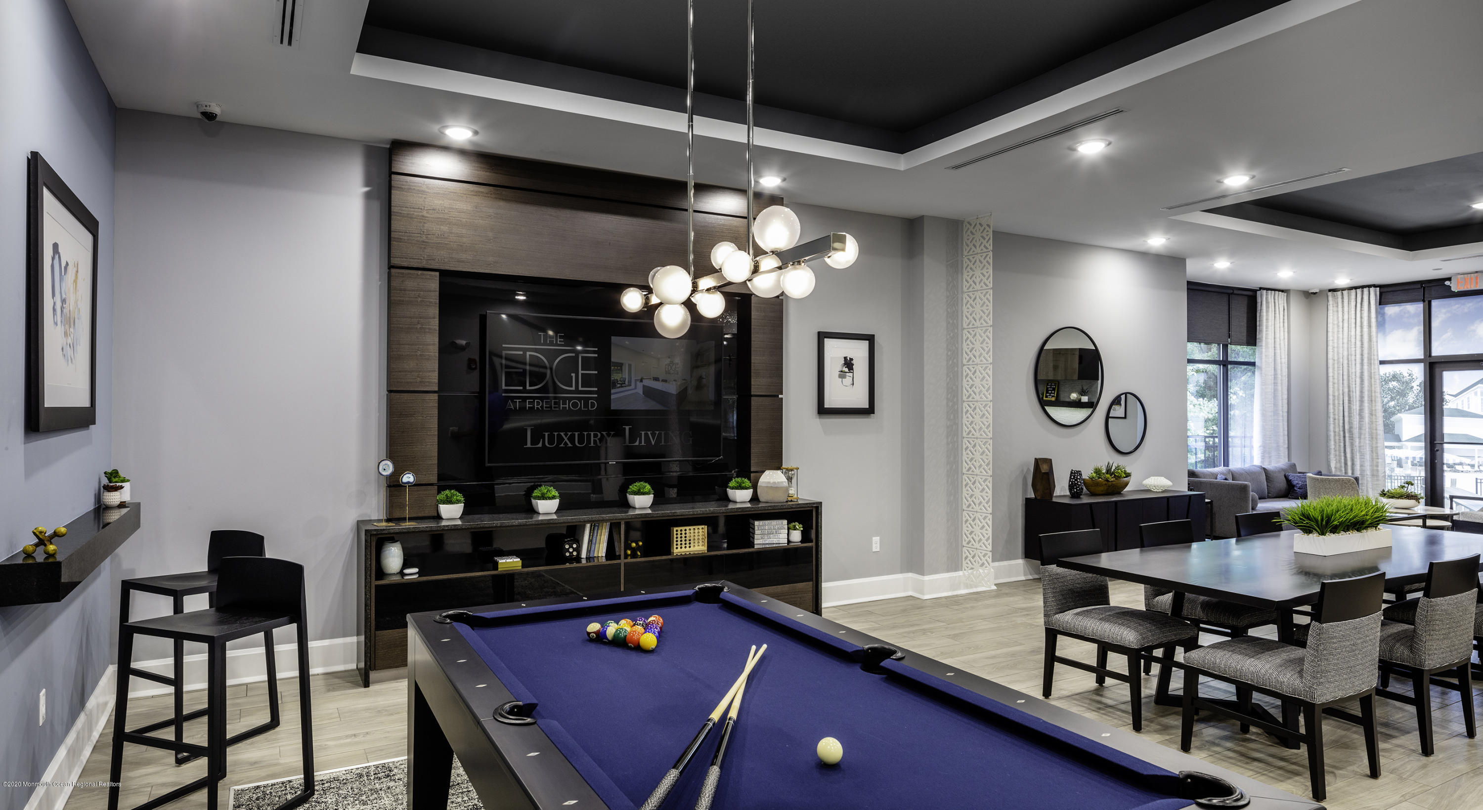 3404 Jessica Circle Freehold, NJ 07728 - Photo 4 of 15 a room with furniture a chandelier and pool table