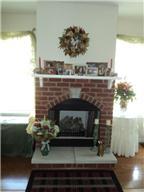 6771 Lovel Cook Road Springfield, TN 37172 - Photo 4 of 18 a fireplace with a vase on top of it