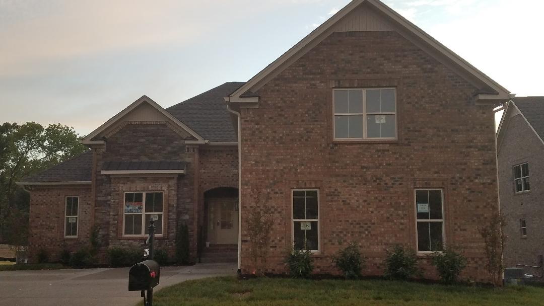Gorgeous brick and stone home with three bedrooms on main level.  Only bonus room, 4th bedroom, and 3rd full bath are upstairs.