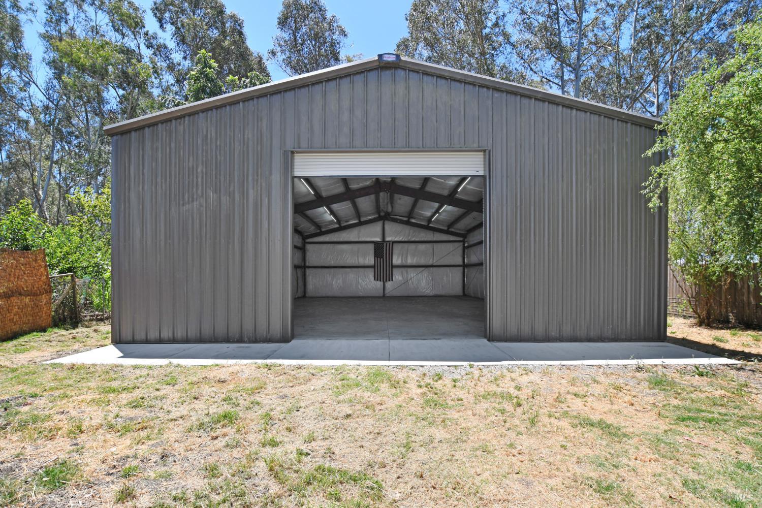866 Yuba Drive Santa Rosa, CA 95407 - Photo 58 of 73 2400 SQUARE FOOT SHOP WITH MANUAL ROLL UP DOOR & MOVABLE STAIRS