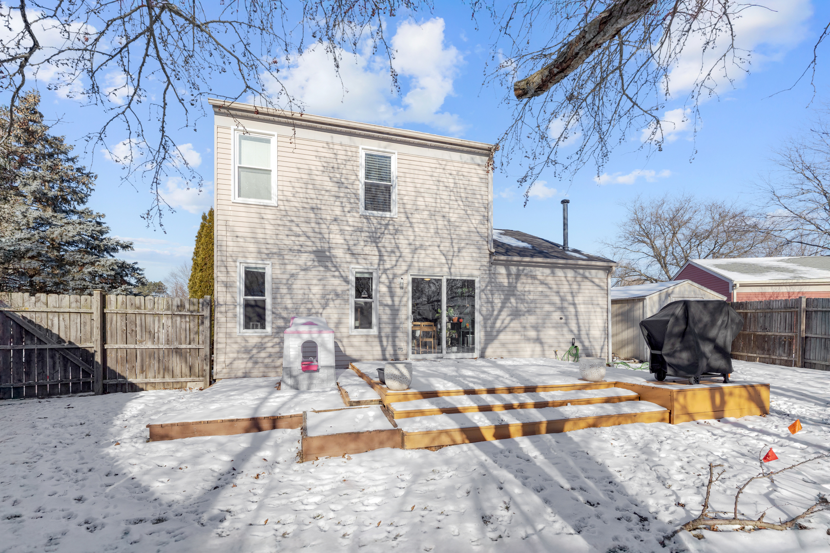 2615 Prairieview Lane Aurora, IL 60502 - Photo 24 of 24 a view of a backyard with swimming pool
