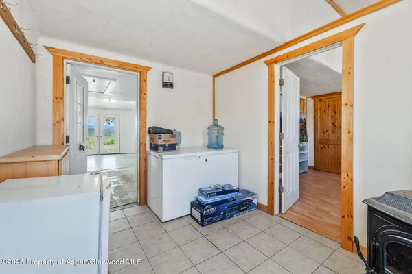 a view of a city with an ocean view