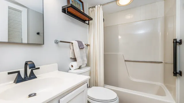 a bathroom with a sink a toilet and a bathtub
