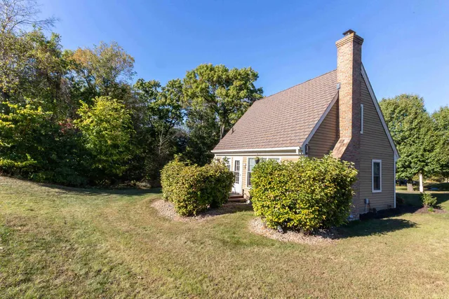 a view of outdoor space and deck