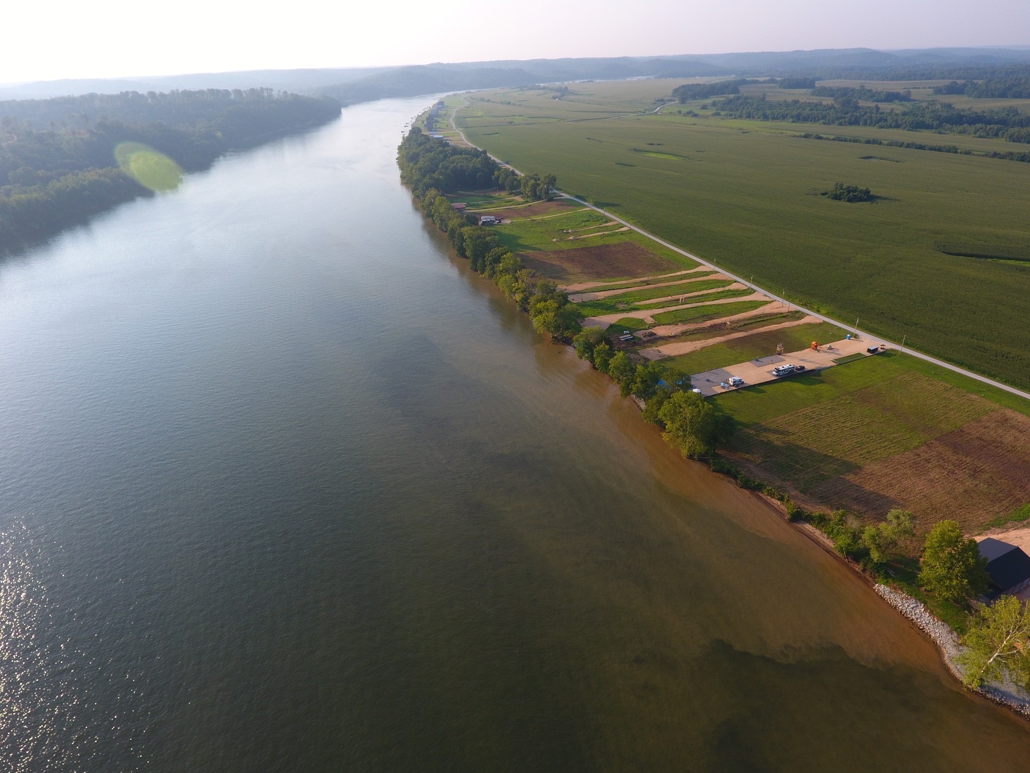 1901 Hardin Bottom River Road Clifton, TN 38425 - Photo 10 of 22 a view of a lake with a outdoor space