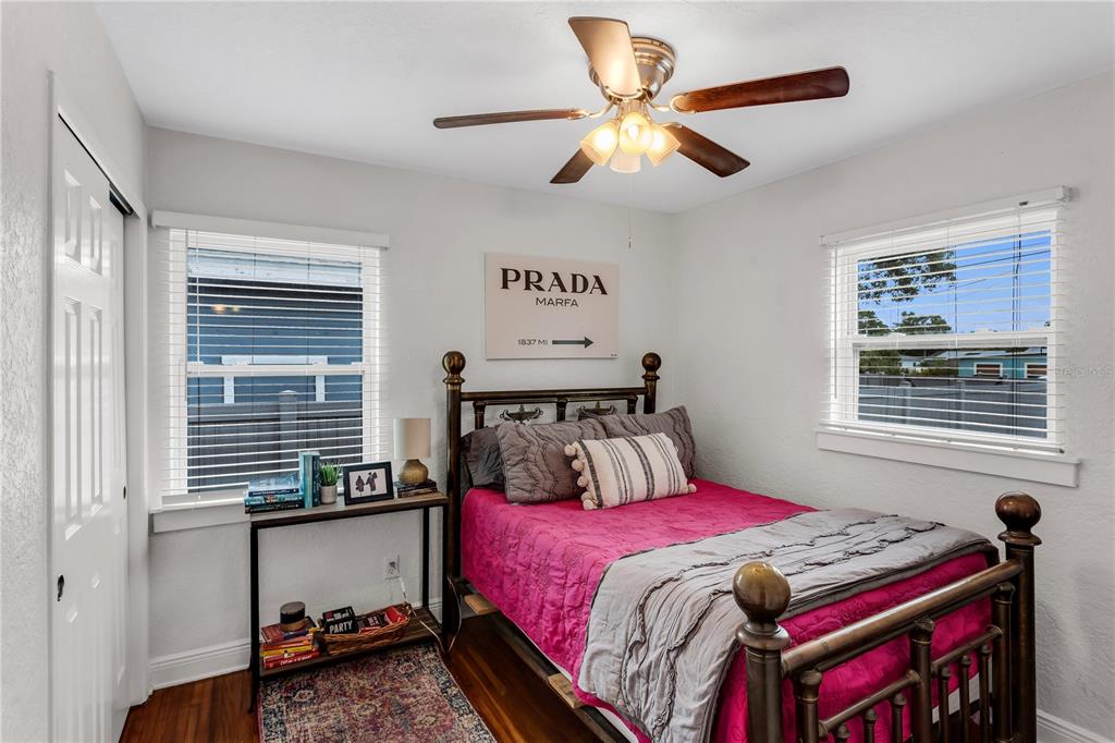 2425 36th Avenue North St. Petersburg, FL 33713 - Photo 21 of 32 a bedroom with a bed and a window