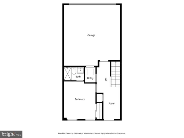 a picture of a bench in the window