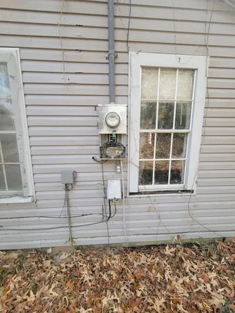 a view of a house with a door