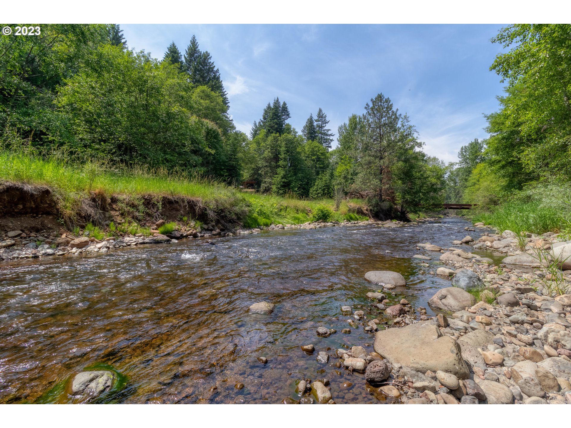 61174 Mill Creek Road Milton Freewater, OR 97862 - Photo 4 of 25 a view of a yard with a tree