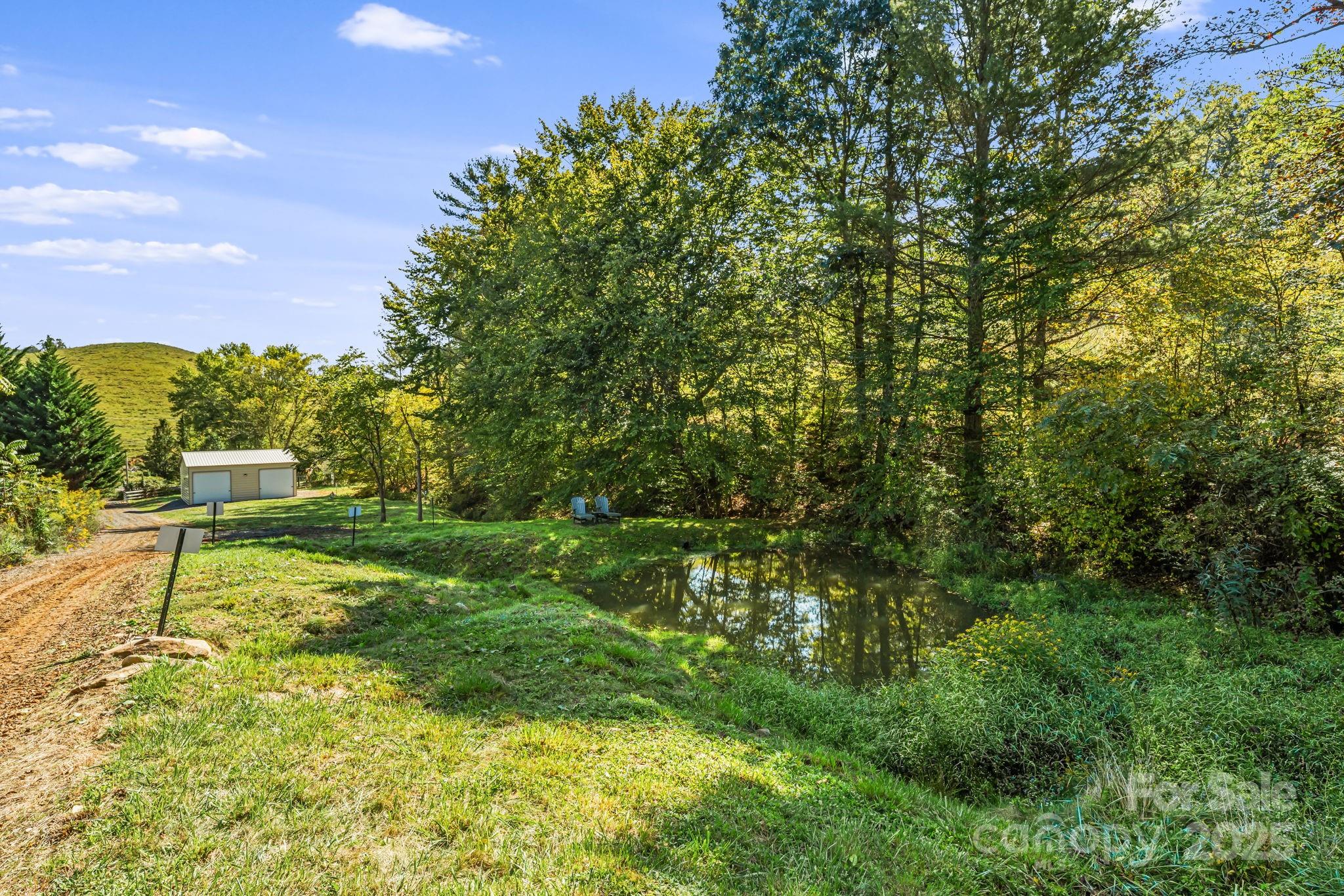 0 Maney Br Road Burnsville, NC 28714 - Photo 8 of 48 a view of yard with small fountain
