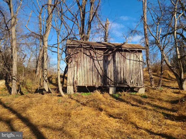 a view of wooden fence
