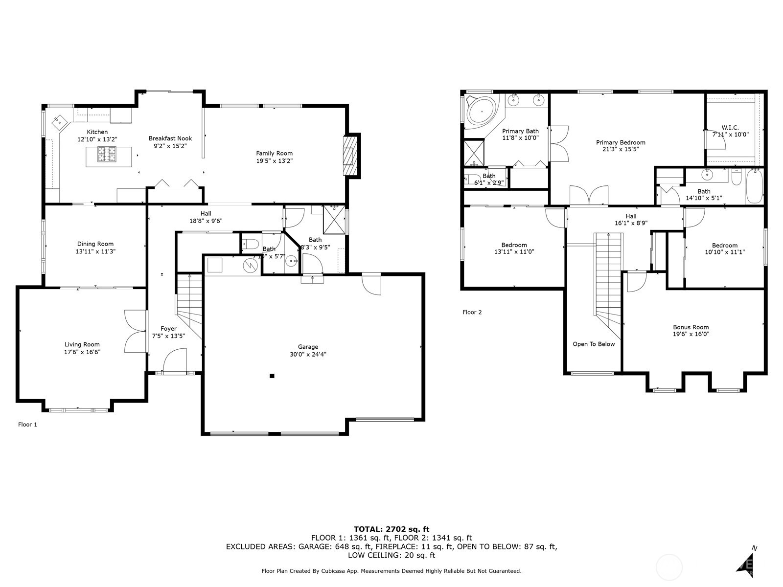 9536 Marlbrook Loop Southeast Olympia, WA 98513 - Photo 13 of 40 a picture of a floor plan