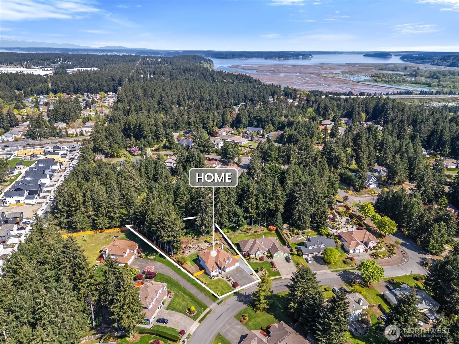 9536 Marlbrook Loop Southeast Olympia, WA 98513 - Photo 4 of 40 an aerial view of a city