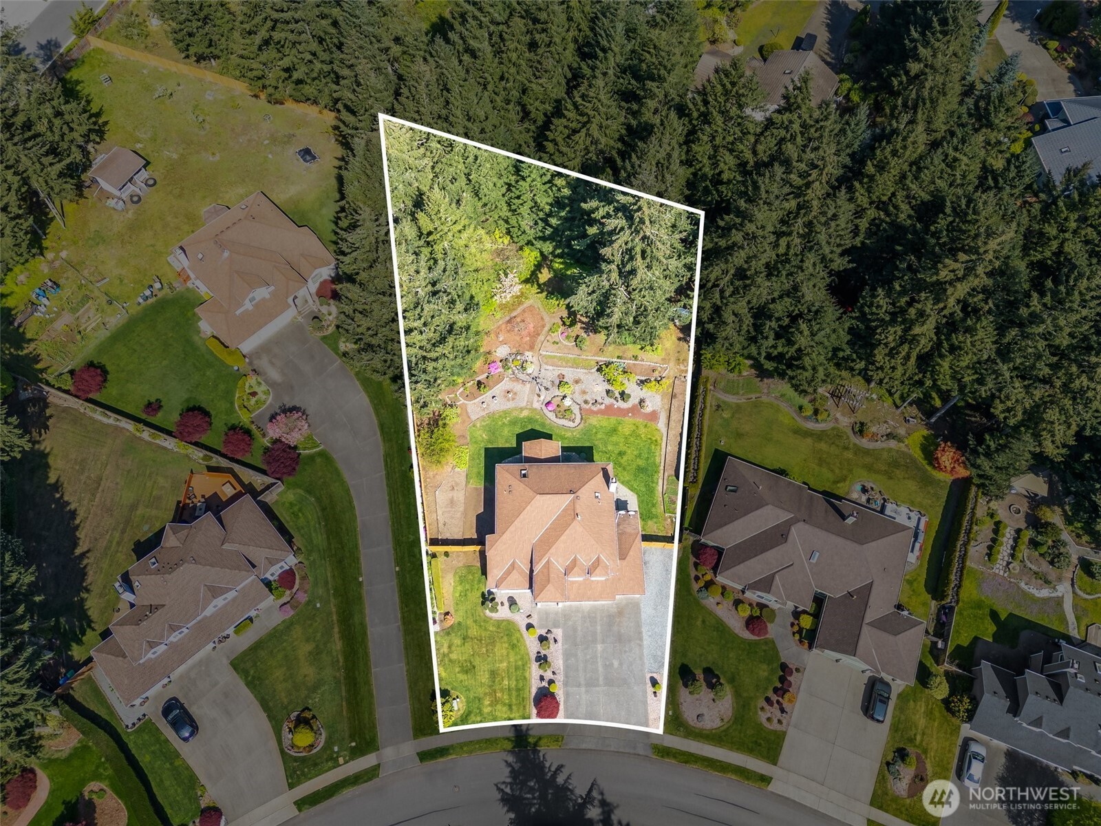 9536 Marlbrook Loop Southeast Olympia, WA 98513 - Photo 5 of 40 an aerial view of a house