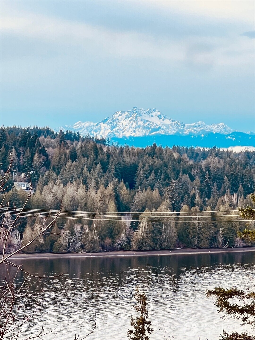 3841 Highway 302 Belfair, WA 98528 - Photo 10 of 10 an aerial view of a house with a lake view