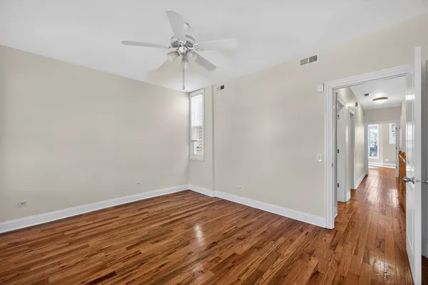 wooden floor in an empty room