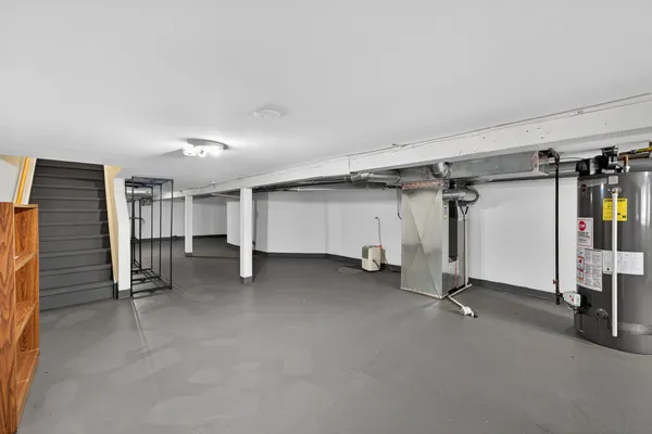 a view of a storage & utility room