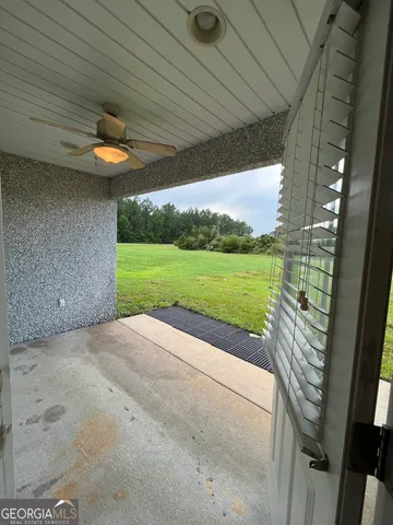 a view of an outdoor space and yard
