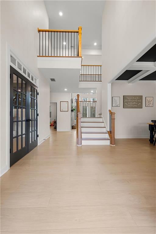 4895 Cool Springs Road Winston, GA 30187 - Photo 14 of 85 a view of a livingroom with a staircase