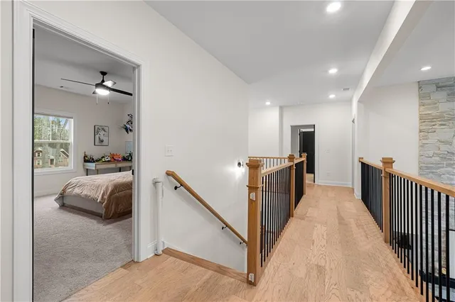 a front view of a house with entertaining space