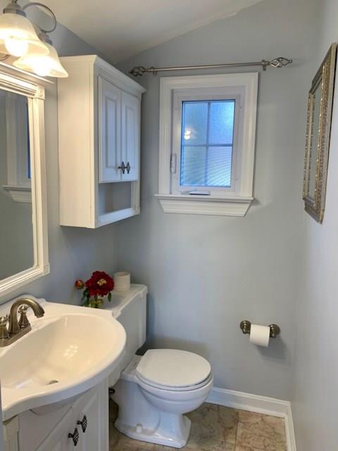4707 Curry Road Whitehall, PA 15236 - Photo 12 of 19 Updated Half Bathroom W/Marble Floors on Main Level.