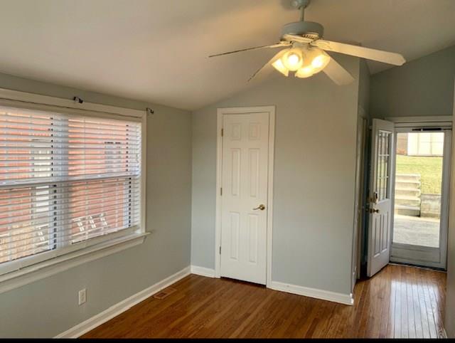 4707 Curry Road Whitehall, PA 15236 - Photo 16 of 19 Additional Room On Main Level W/Bathroom Behind Closed Door, Ceiling Fan- That Leads To Rear Yard.