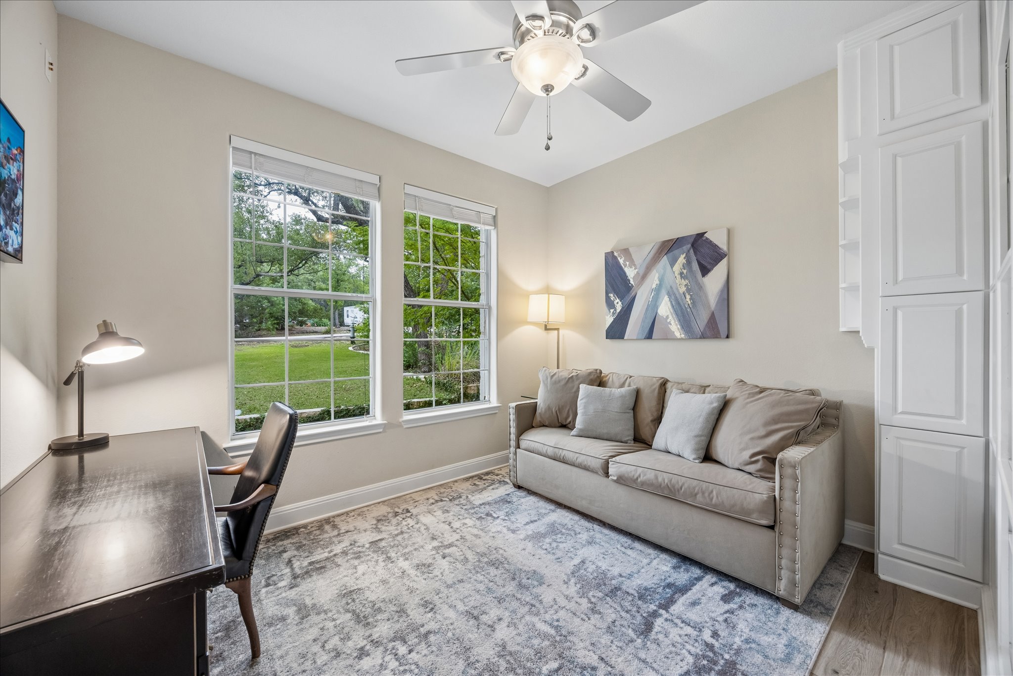 313 South Flamingo Drive Austin, TX 78734 - Photo 17 of 24 Desk and Sleeper Sofa (can move to different room if needed)
