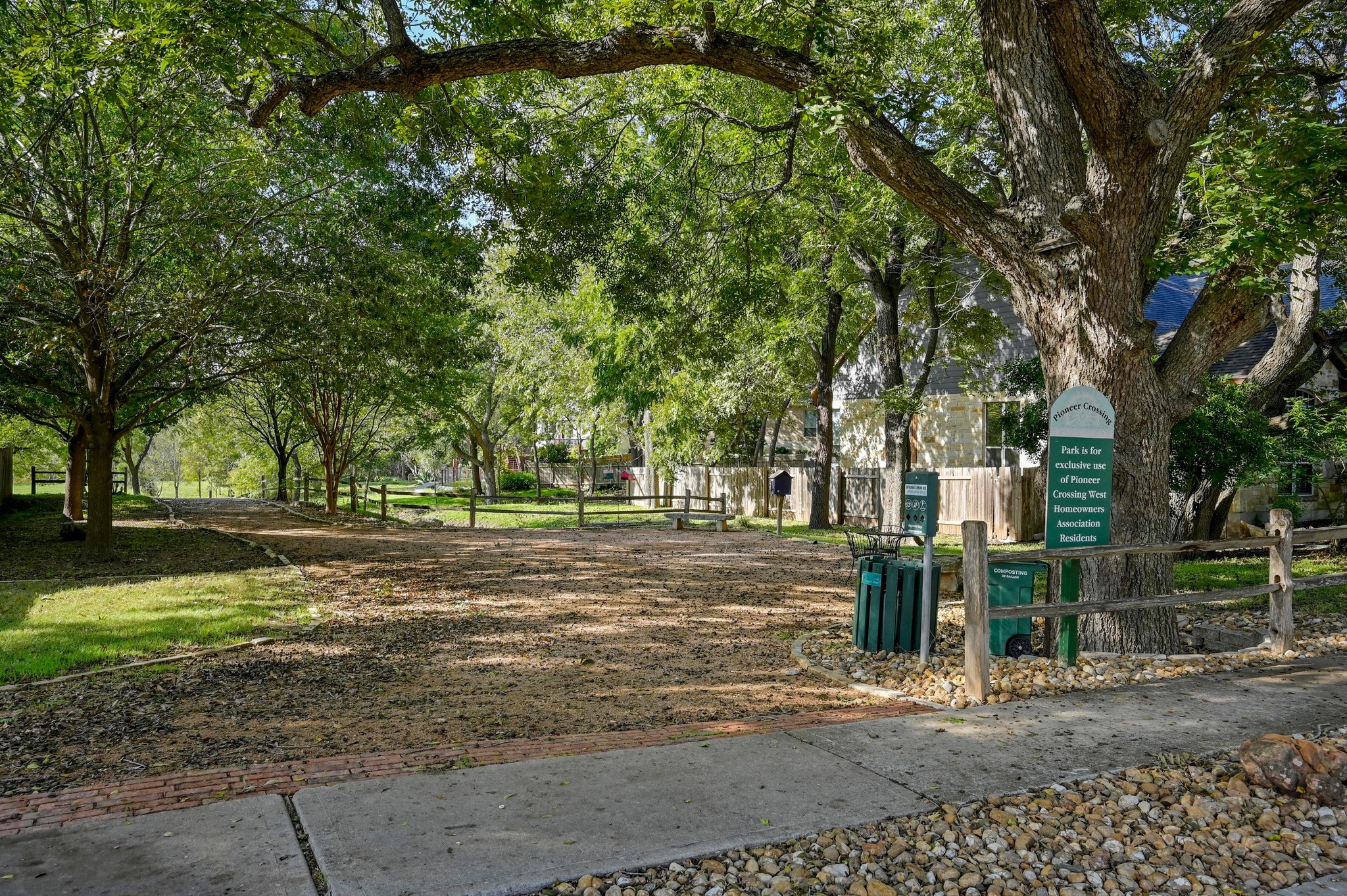 10509 Defender Trail Austin, TX 78754 - Photo 36 of 37 a view of a park with large trees
