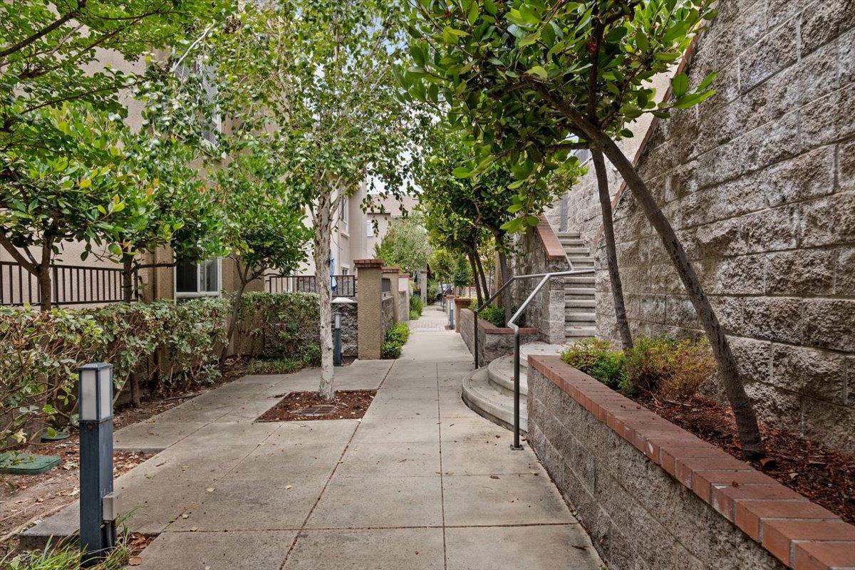 467 Whitechapel Avenue San Jose, CA 95136 - Photo 28 of 34 a view of a pathway with a bench