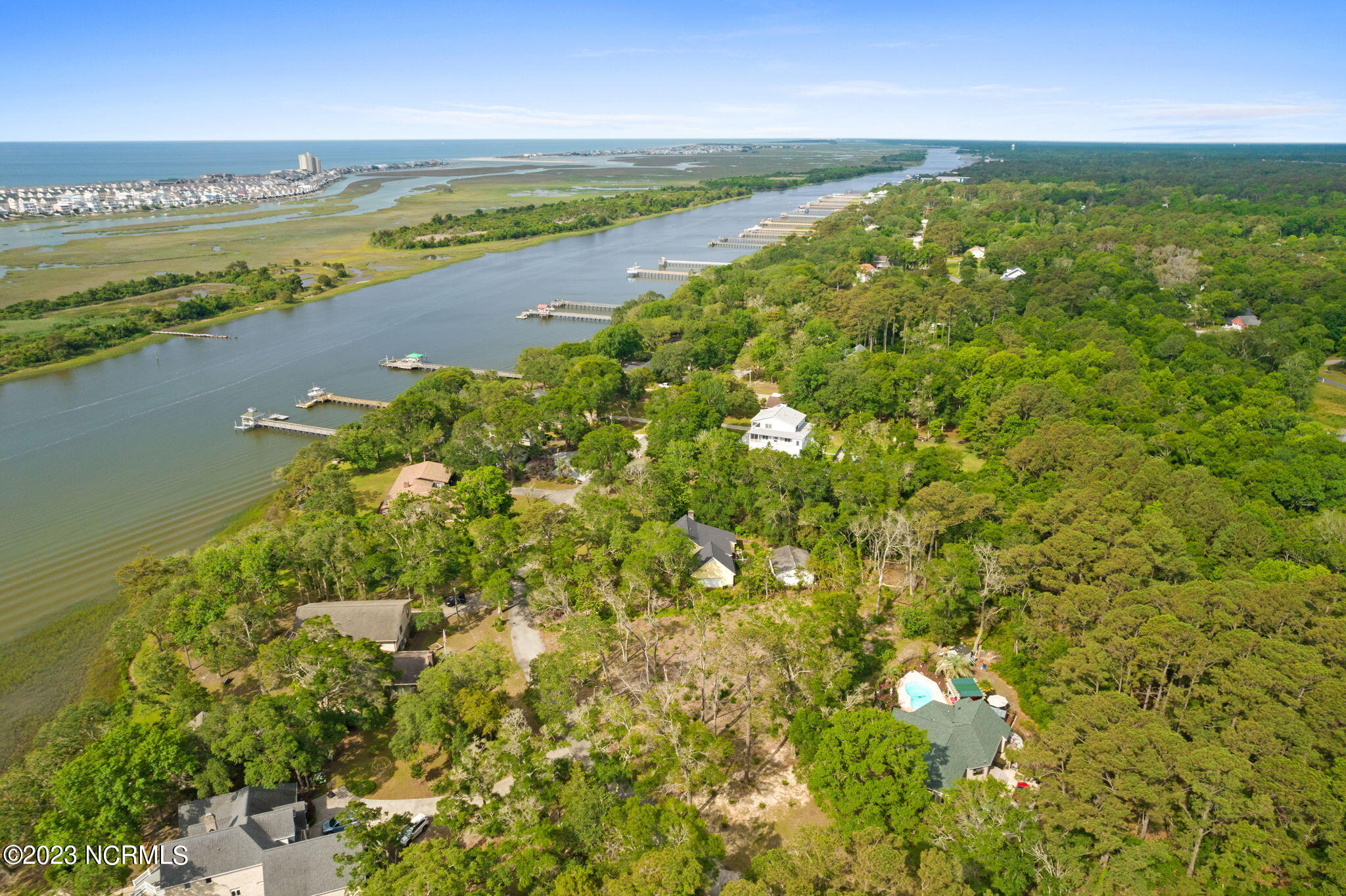 6702 Roberta Road Southwest Ocean Isle Beach, NC 28469 - Photo 12 of 21 arial