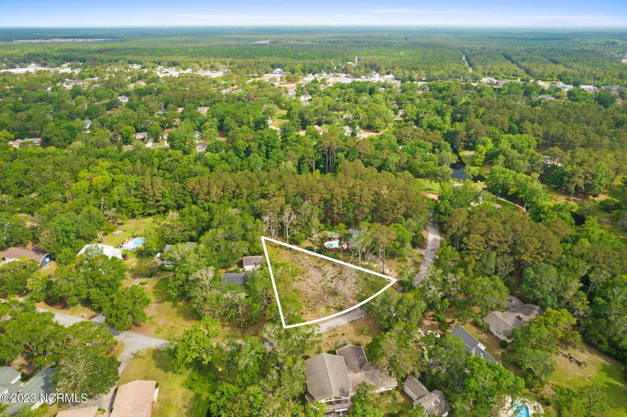 6702 Roberta Road Southwest Ocean Isle Beach, NC 28469 - Photo 18 of 21 arial
