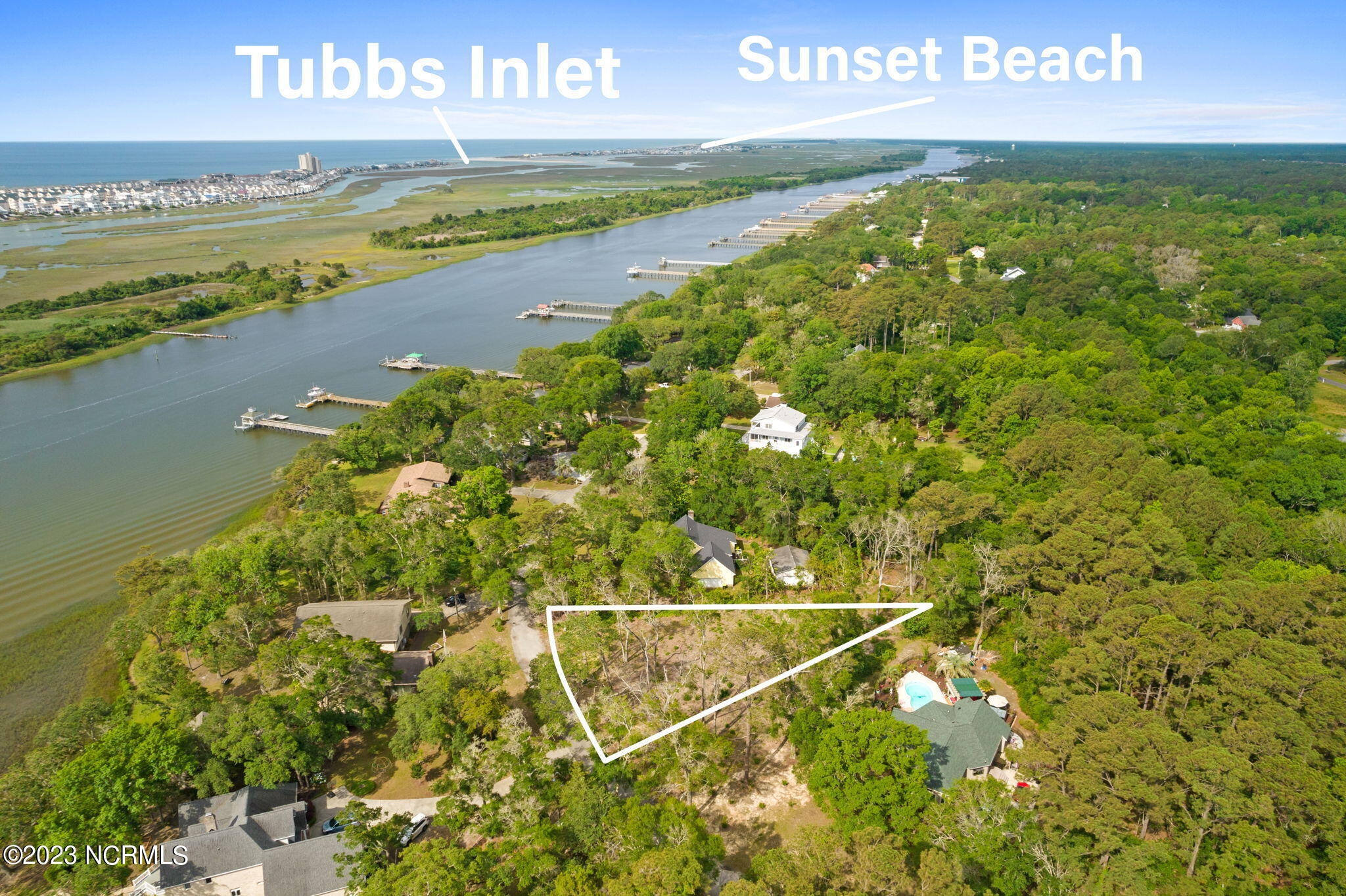 6702 Roberta Road Southwest Ocean Isle Beach, NC 28469 - Photo 2 of 21 arial