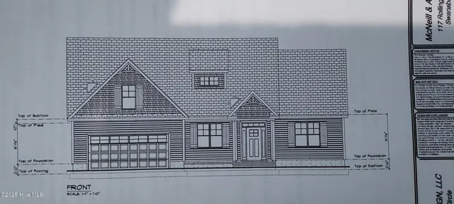 $402,000 | 117 Rolling Water Lane, Swansboro, NC 28584