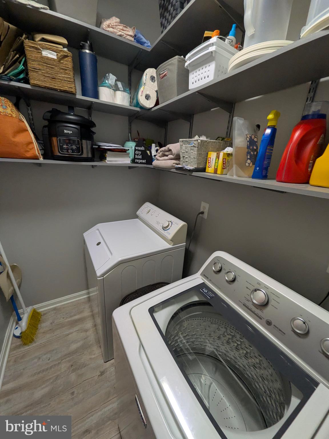 112 Chessie Court Chester, MD 21619 - Photo 30 of 37 a utility room with dryer and washer