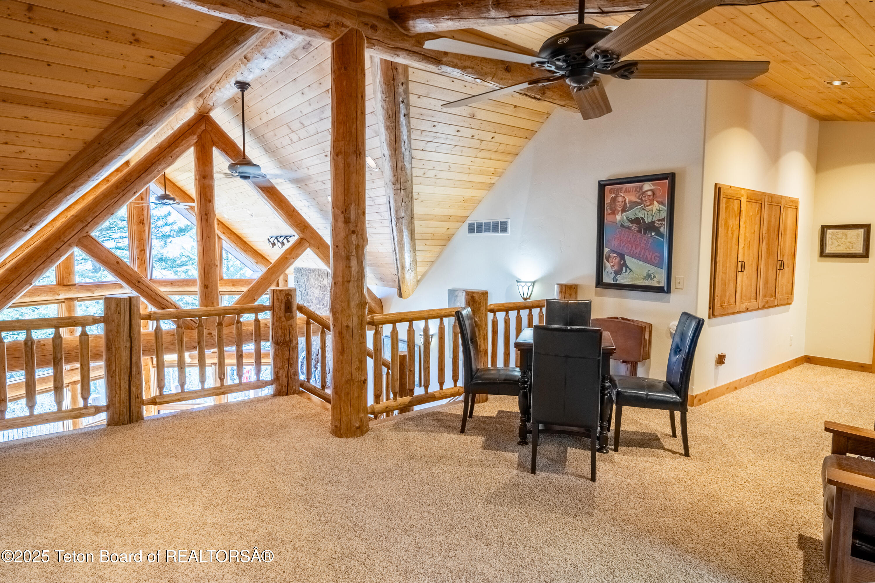 1558 Trail Ridge Road Alpine, WY 83128 - Photo 34 of 49 Loft above Great Room